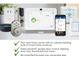 Smart home featuring a video doorbell, garage door control, thermostat and controls through one convenient app at 648 Kimberwick Dr, Locust Grove, GA 30248