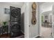 Convenient laundry area features a stacked washer and dryer for space-saving efficiency at 1667 Wehunt Se Pl # 11, Smyrna, GA 30082
