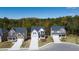 Well-planned community with manicured lawns and coordinated home styles at 1871 Lacebark Elm Way Way, Lawrenceville, GA 30045