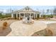 Charming single-story home with a welcoming front yard and beautiful water feature at 7575 Old Camp Lndg, Cumming, GA 30040