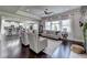 Bright living room showcasing an open layout and contemporary furnishings at 7575 Old Camp Lndg, Cumming, GA 30040