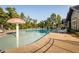 Resort-style community pool with ample lounging space offering a relaxing and luxurious amenity for residents at 2012 Ellison Nw Way # 15, Kennesaw, GA 30152