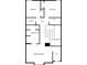 Second floor layout featuring bedrooms, baths, laundry, and a walk-in closet at 2012 Ellison Nw Way # 15, Kennesaw, GA 30152