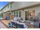 Outdoor patio offers seating area, grill, and easy access to the dining room inside at 2012 Ellison Nw Way # 15, Kennesaw, GA 30152