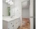 Bathroom showcasing a white vanity with a sink and a mirror at 2900 Country Nw Ct, Kennesaw, GA 30152
