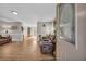 Open concept living room showcasing luxury vinyl floors and neutral paint providing a welcoming atmosphere at 483 Glen Terrace Rd, Auburn, GA 30011