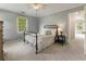 Charming bedroom with plush carpet, gray walls, and natural light at 1972 Wingate Rd, Chamblee, GA 30341