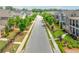 Street view showcasing tree-lined streets and meticulously landscaped homes in a charming neighborhood at 2222 Haventree Ct, Lawrenceville, GA 30043