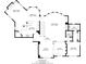 Layout of the ground floor includes a kitchen, living room, dining, and foyer at 3364 Kylee Dawn Cir, Lawrenceville, GA 30045