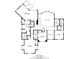 Second floor plan featuring a Primary bedroom with balcony and dual walk-in closets at 3364 Kylee Dawn Cir, Lawrenceville, GA 30045