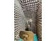 Sound booth featuring geometric acoustic foam for sound dampening and a microphone setup at 3364 Kylee Dawn Cir, Lawrenceville, GA 30045