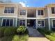 Beautifully maintained condo complex with inviting walkways, stairs, and pleasing exterior colors at 1251 Branch, Tucker, GA 30084