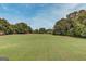 Beautiful backyard featuring a sprawling green lawn and mature trees at 3898 Bay Creek Rd, Loganville, GA 30052