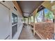This home has a large covered porch with wooded views, making it perfect for relaxing outdoors at 5400 Kings Camp Rd Se #C1 Se Rd, Acworth, GA 30102