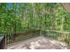 View from the deck showcasing the lush trees and natural surroundings at 90 Camden Woods Pl, Dallas, GA 30157