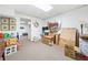 Unfinished basement area, offering potential for additional living space and storage options at 1482 Pinebark Ct., Grayson, GA 30017