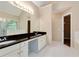 Bathroom featuring double vanity, and walk-in closet at 5705 Cannonero Dr, Alpharetta, GA 30005