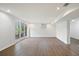 Spacious basement with laminate flooring and natural light, perfect for recreation at 1780 Kinridge Rd, Marietta, GA 30062