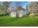 Exterior view of the backyard and the home at 2703 Flagstone Se Dr, Atlanta, GA 30316