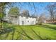Exterior side view of the home and backyard at 2703 Flagstone Se Dr, Atlanta, GA 30316