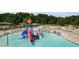 Aerial view of the waterpark with plenty of room for fun at 233 Yorkshire Ln, Villa Rica, GA 30180
