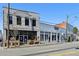 Street view of a historic commercial building featuring large windows and a brick facade at 322 Peters Sw St # 6, Atlanta, GA 30313