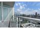 Beautiful glass balcony with city view at 3325 Piedmont Ne Rd # 3005, Atlanta, GA 30305