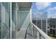 Condo balcony featuring an inviting space and views of the city at 3325 Piedmont Ne Rd # 3005, Atlanta, GA 30305