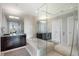 Spacious bathroom featuring soaking tub, glass shower, and double vanities at 3325 Piedmont Ne Rd # 3005, Atlanta, GA 30305