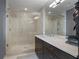Modern bathroom featuring luxurious glass shower and stylish vanity at 3325 Piedmont Ne Rd # 3005, Atlanta, GA 30305