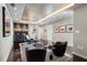 Relaxing living room with modern accent ceiling, bar area, and stylish decor for comfortable lounging at 3325 Piedmont Ne Rd # 3005, Atlanta, GA 30305