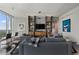 Bright and airy living space featuring a comfortable sofa, modern decor, and panoramic views of the city at 3325 Piedmont Ne Rd # 3005, Atlanta, GA 30305