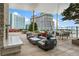Outdoor lounge with comfortable seating, tables, and views at 3325 Piedmont Ne Rd # 3005, Atlanta, GA 30305