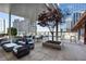 Outdoor lounge area with comfortable seating and scenic city views at 3325 Piedmont Ne Rd # 3005, Atlanta, GA 30305