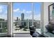 Stunning city views through expansive windows, enhancing this modern office space with natural light at 3325 Piedmont Ne Rd # 3005, Atlanta, GA 30305
