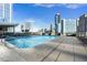 Rooftop pool with sundeck and impressive city views at 3325 Piedmont Ne Rd # 3005, Atlanta, GA 30305
