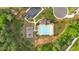 Aerial view of community pool and playground at 4575 Birch Way, Loganville, GA 30052