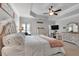 Relaxing bedroom with a plush bed, dresser, and ample natural light from sheer curtains at 4575 Birch Way, Loganville, GA 30052