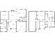 This floor plan shows both levels of the house, with the first floor containing the kitchen and primary bedroom at 4575 Birch Way, Loganville, GA 30052