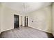 Empty bedroom showing flooring, doors, and wall art at 957 Harwell Nw St, Atlanta, GA 30314