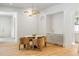 Bright dining area features modern lighting and a convenient beverage bar at 2515 Habersham Rd, Atlanta, GA 30305
