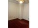 Cozy bedroom with a ceiling fan and carpet flooring at 3315 Canterbury Trl, Rex, GA 30273