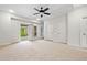 Bedroom with an open balcony and multiple doorways at 1112 Cordia Nw Ave, Atlanta, GA 30318