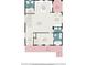 First floor plan featuring a kitchen, living room, dining area, bedroom, bathrooms, and porch at 240 Patterson Se Ave, Atlanta, GA 30316