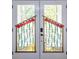 Stained glass front door with house number and street names at 240 Patterson Se Ave, Atlanta, GA 30316