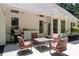 Outdoor patio with seating, grill, and ample space for entertaining at 2735 Princeton Trce, Cumming, GA 30041
