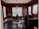Cozy breakfast nook with dark hardwood floors and natural light at 4316 Kershaw Dr, Snellville, GA 30039
