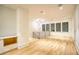Bright hallway with hardwood floors and a staircase at 4550 Jolyn Pl, Sandy Springs, GA 30342