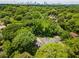 Stunning aerial view of the lush green neighborhood, with city skyline in the background at 435 Mcwilliams Se Ave, Atlanta, GA 30316