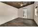 Bonus room with wood ceiling, mini-split AC and view of bathroom at 435 Mcwilliams Se Ave, Atlanta, GA 30316